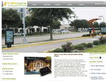 Tablet Screenshot of corndigital.com